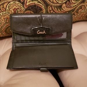 Black Coach Wallet